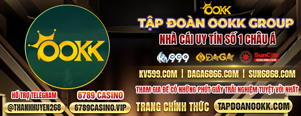 Tập đoàn OOKK – Dẫn đầu xu hướng Casino trực tuyến châu Á